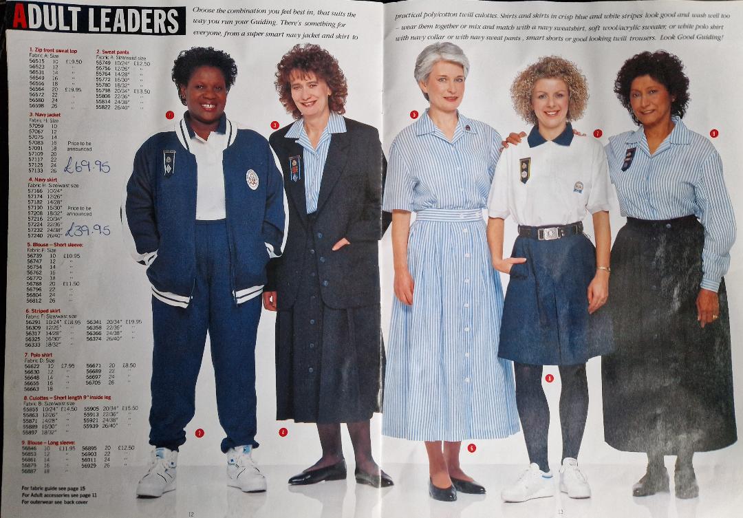 Guiding Uniform – Everyone loved the 1990s new look, no? – Leslie's ...